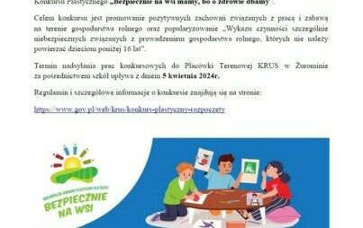 Zdjęcie do Bezpiecznie na wsi mamy 2024